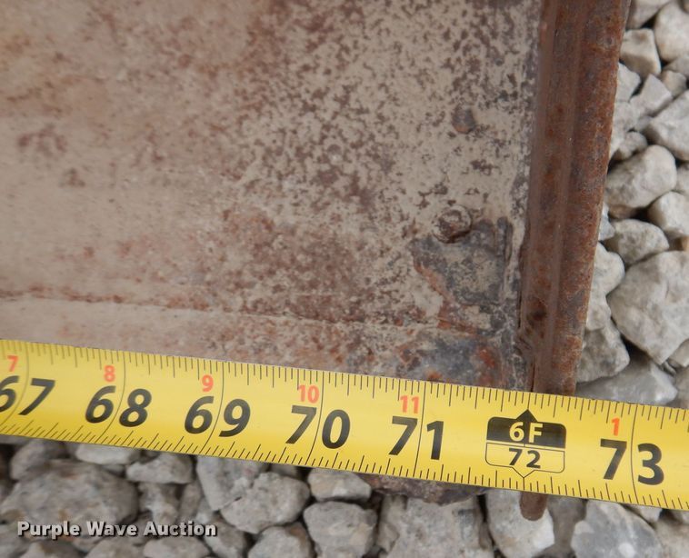 image for item KW9417 (6) skid steer buckets