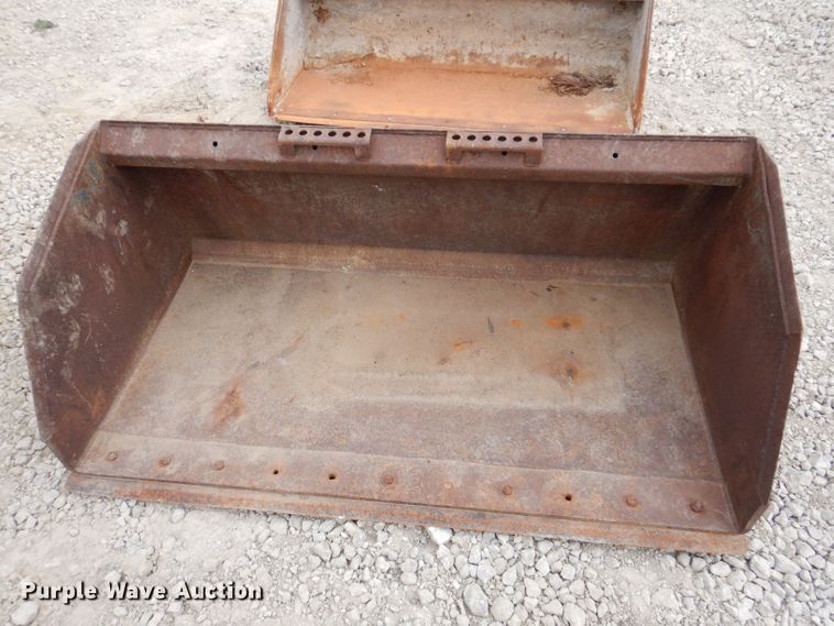 image for item KW9417 (6) skid steer buckets