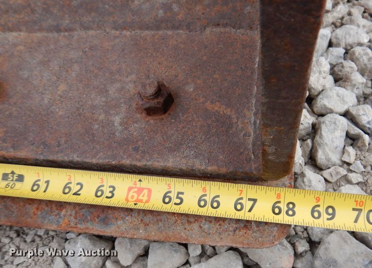 image for item KW9417 (6) skid steer buckets