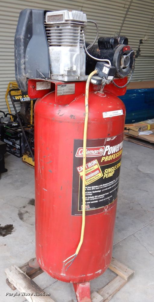 image for item KW9420 1998 Coleman Powermate  air compressor