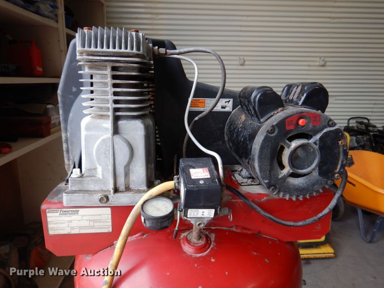 image for item KW9420 1998 Coleman Powermate  air compressor