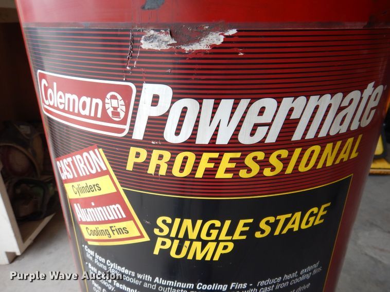 image for item KW9420 1998 Coleman Powermate  air compressor