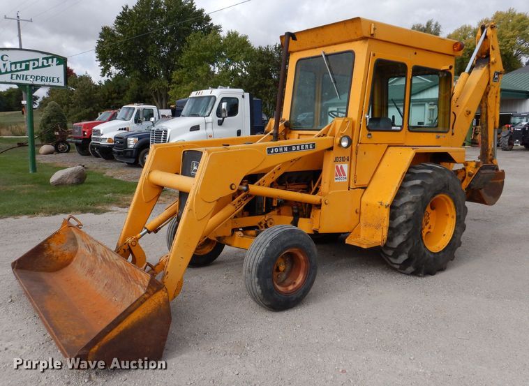image for item KW9421 John Deere 310-A  backhoe