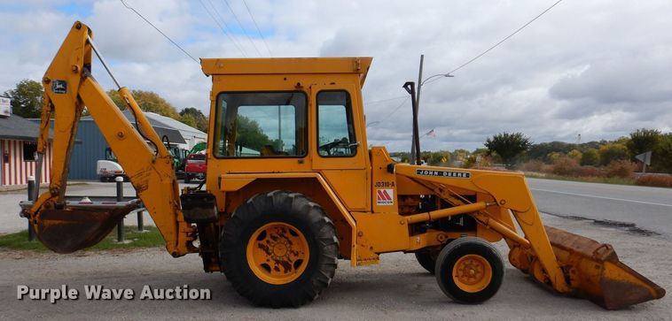 image for item KW9421 John Deere 310-A  backhoe