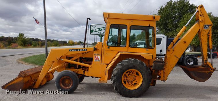 image for item KW9421 John Deere 310-A  backhoe