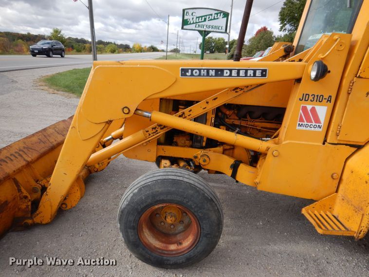 image for item KW9421 John Deere 310-A  backhoe