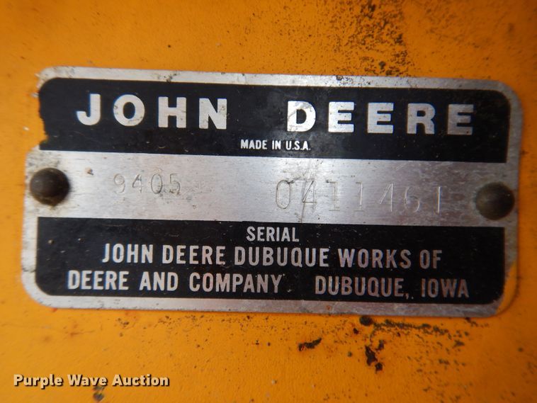 image for item KW9421 John Deere 310-A  backhoe