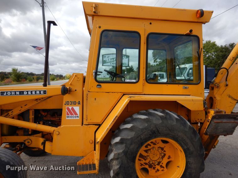 image for item KW9421 John Deere 310-A  backhoe