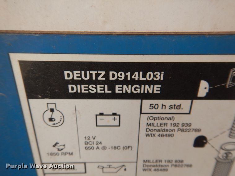 image for item KW9422 Miller  welder/generator