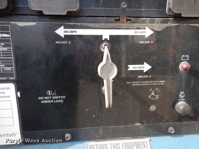 image for item KW9422 Miller  welder/generator