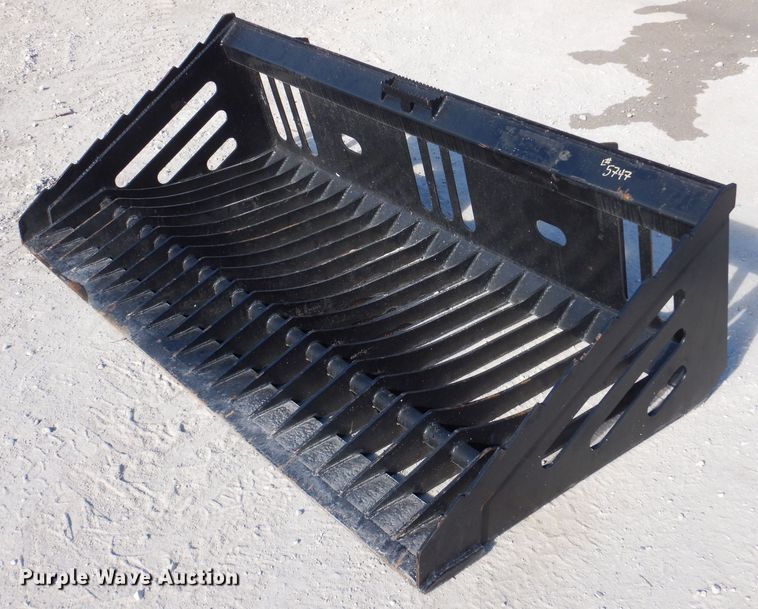 image for item KW9423 Mid-state  skid steer rock bucket