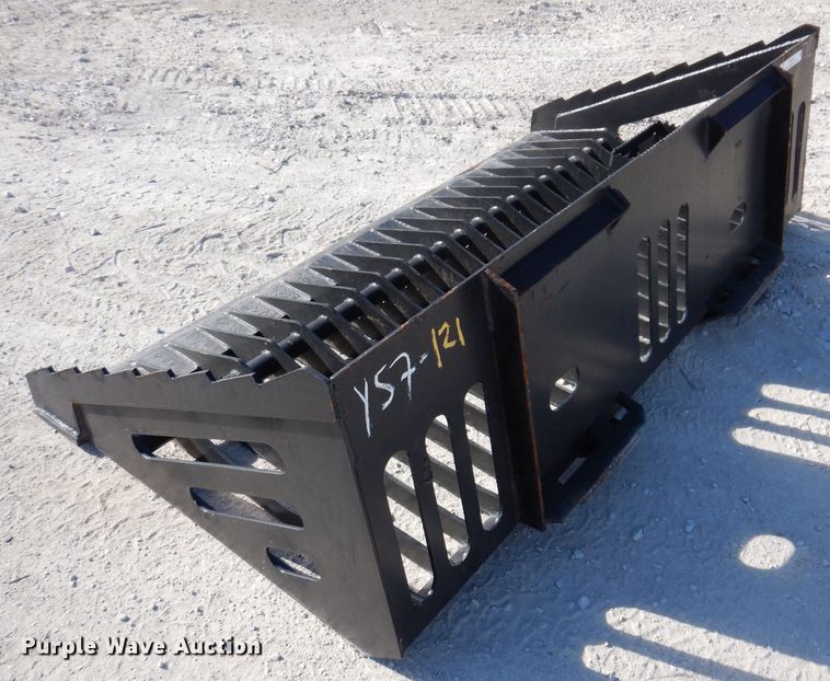 image for item KW9423 Mid-state  skid steer rock bucket