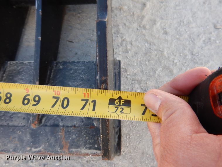 image for item KW9423 Mid-state  skid steer rock bucket