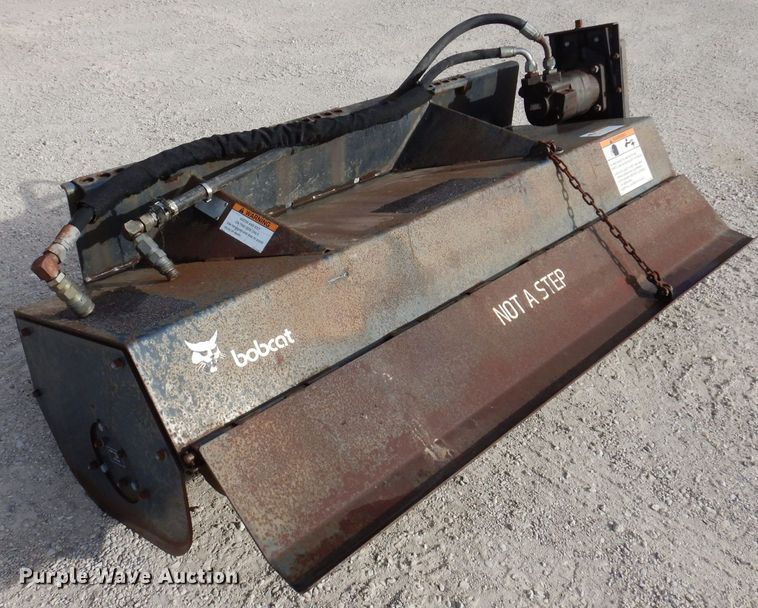 Bobcat Tiller 68 skid steer tiller in Anita, IA Item KW9427 sold