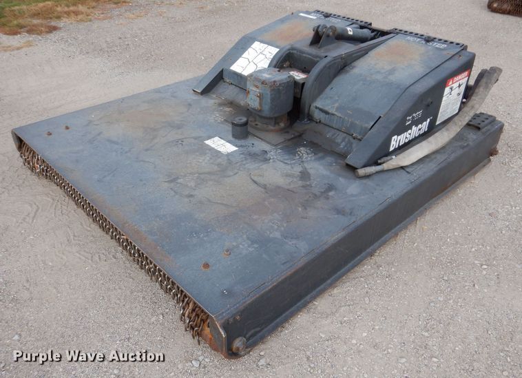 image for item KW9428 2011 Bobcat Brushcat 72HF  skid steer rotary mower