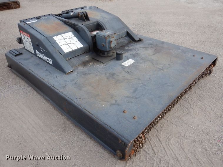 image for item KW9428 2011 Bobcat Brushcat 72HF  skid steer rotary mower