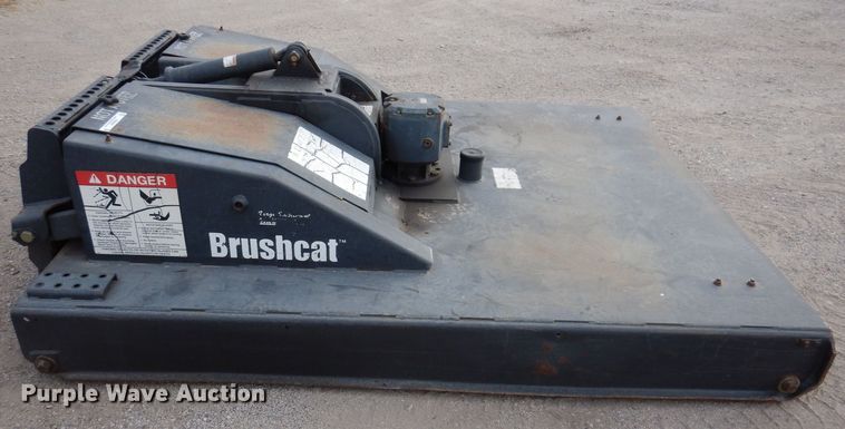 image for item KW9428 2011 Bobcat Brushcat 72HF  skid steer rotary mower