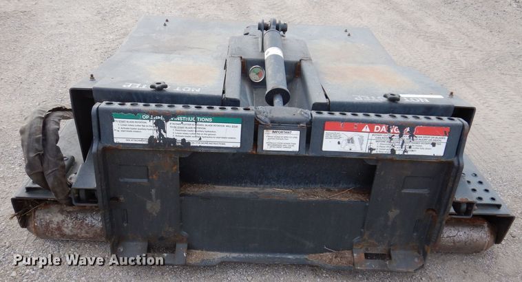 image for item KW9428 2011 Bobcat Brushcat 72HF  skid steer rotary mower