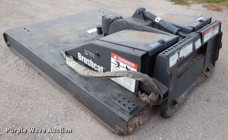 image for item KW9428 2011 Bobcat Brushcat 72HF  skid steer rotary mower