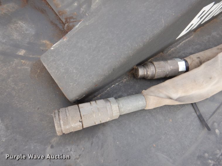 image for item KW9428 2011 Bobcat Brushcat 72HF  skid steer rotary mower