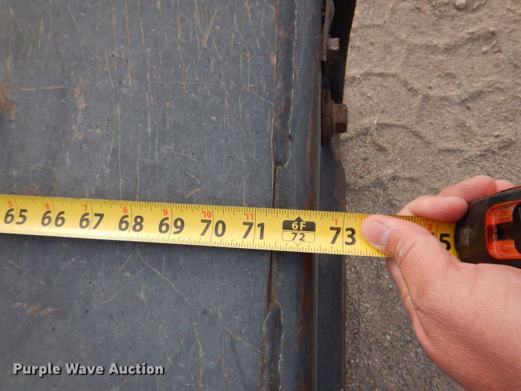 image for item KW9428 2011 Bobcat Brushcat 72HF  skid steer rotary mower