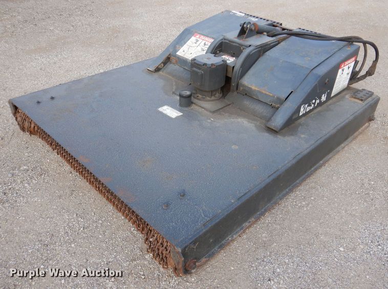 image for item KW9429 2013 Bobcat Brushcat 72  skid steer rotary mower