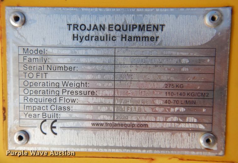 image for item KW9430 2020 Trojan  breaker