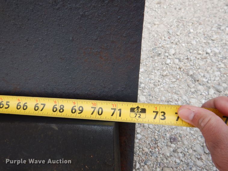 image for item KW9432 Bobcat 72 Snowblade  skid steer snow pusher