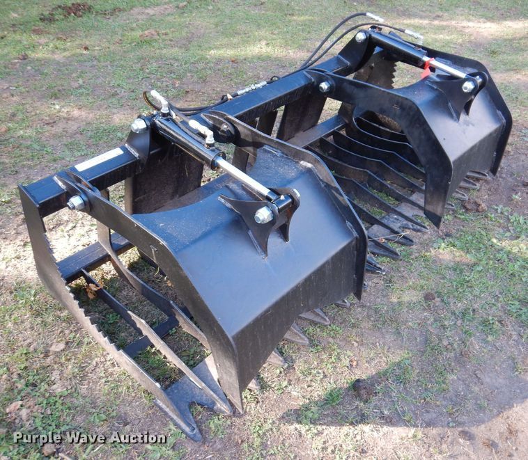 image for item KW9473 Peak  75" W skid steer grapple bucket