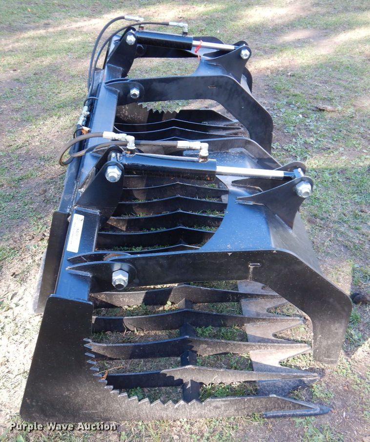 image for item KW9473 Peak  75" W skid steer grapple bucket