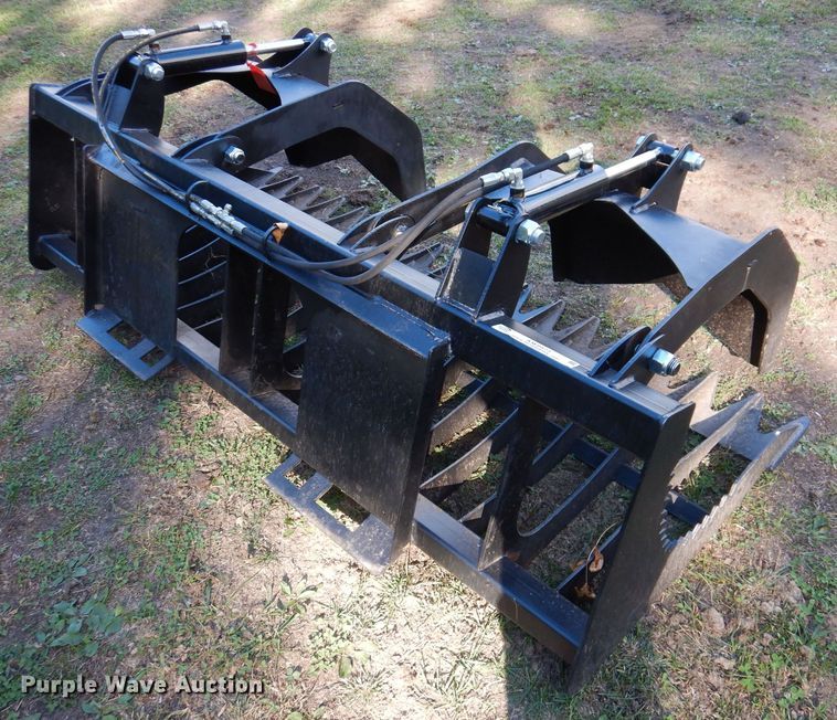 image for item KW9473 Peak  75" W skid steer grapple bucket