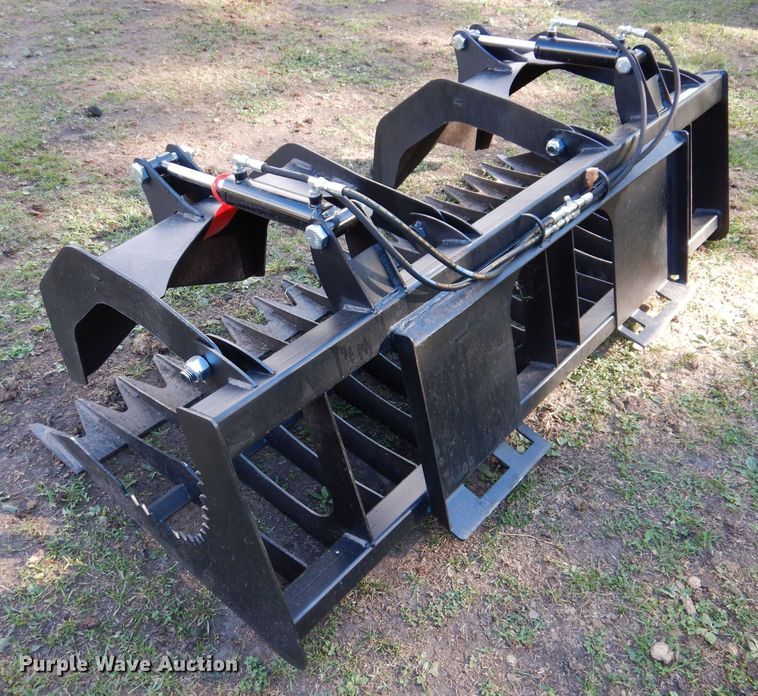 image for item KW9473 Peak  75" W skid steer grapple bucket