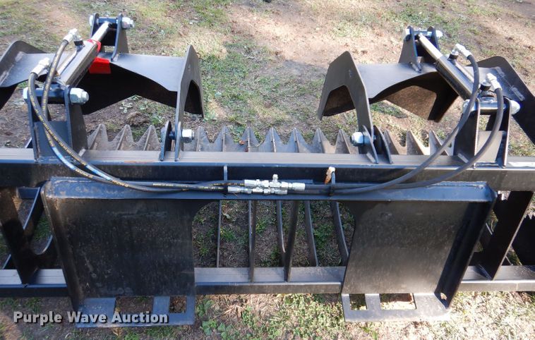 image for item KW9473 Peak  75" W skid steer grapple bucket