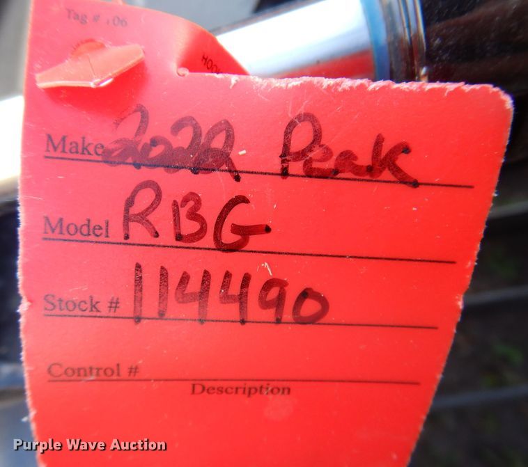 image for item KW9473 Peak  75" W skid steer grapple bucket