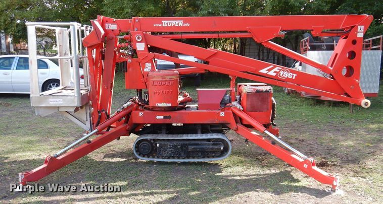 image for item KW9475 2007 Teupen LE15GT  boom lift