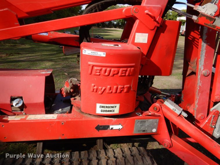 image for item KW9475 2007 Teupen LE15GT  boom lift