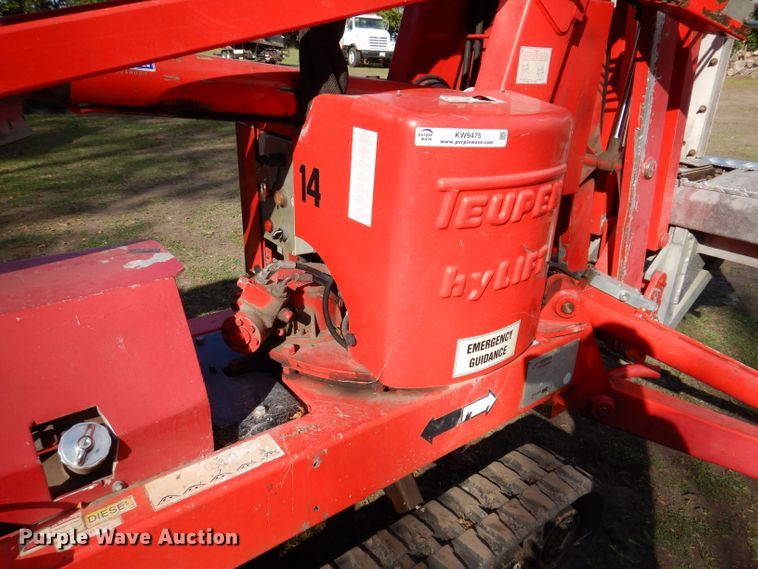 image for item KW9475 2007 Teupen LE15GT  boom lift