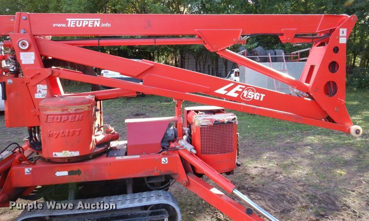 image for item KW9475 2007 Teupen LE15GT  boom lift