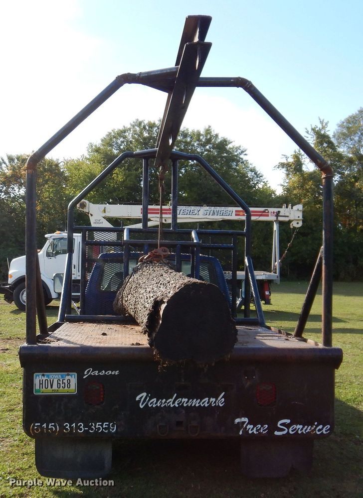 image for item KW9476 1996 Ford F-Super Duty XLT  flatbed truck