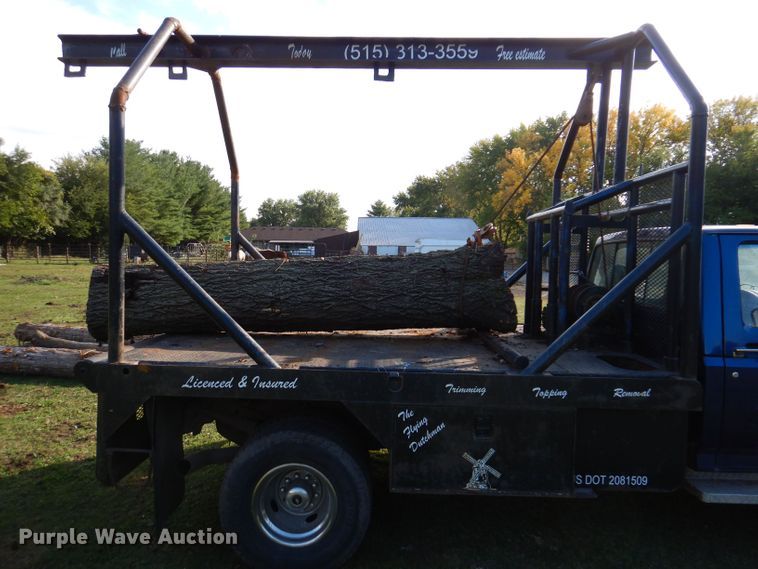 image for item KW9476 1996 Ford F-Super Duty XLT  flatbed truck