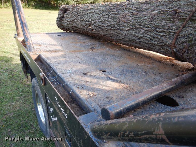 image for item KW9476 1996 Ford F-Super Duty XLT  flatbed truck