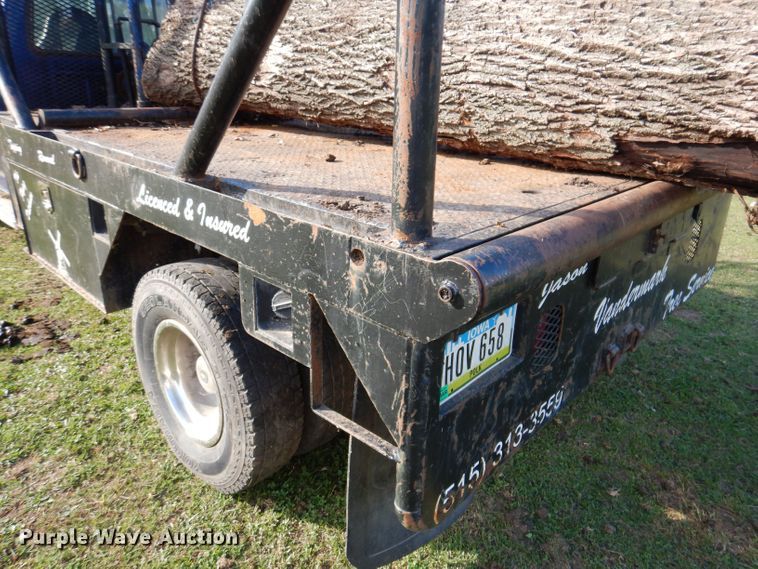 image for item KW9476 1996 Ford F-Super Duty XLT  flatbed truck