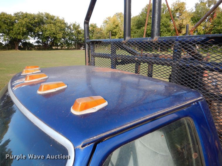 image for item KW9476 1996 Ford F-Super Duty XLT  flatbed truck