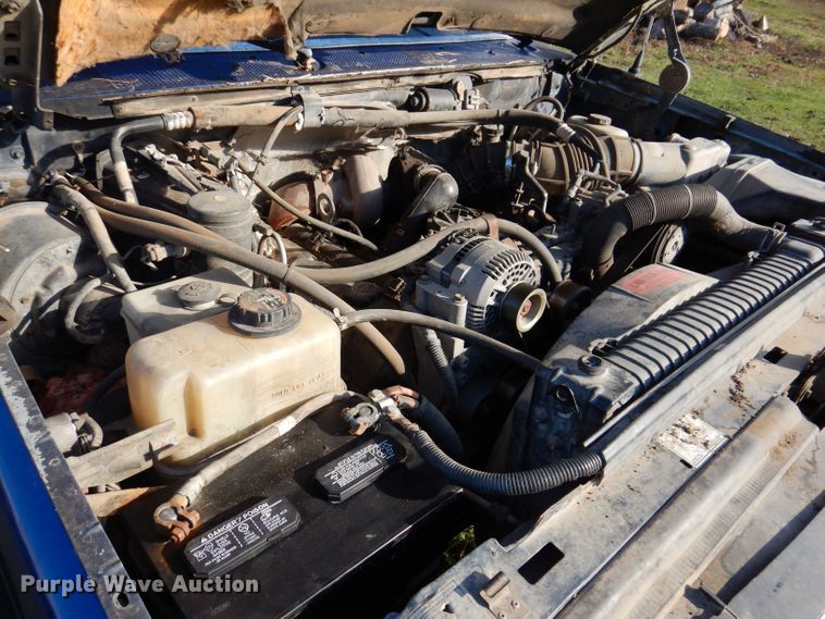 image for item KW9476 1996 Ford F-Super Duty XLT  flatbed truck