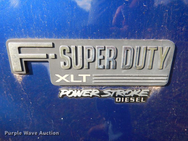 image for item KW9476 1996 Ford F-Super Duty XLT  flatbed truck