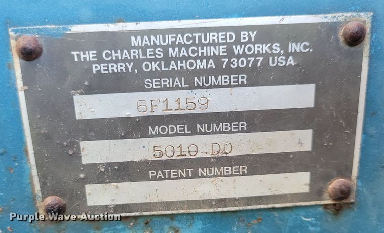 image for item KW9492 1989 Ditch Witch 5010  trencher