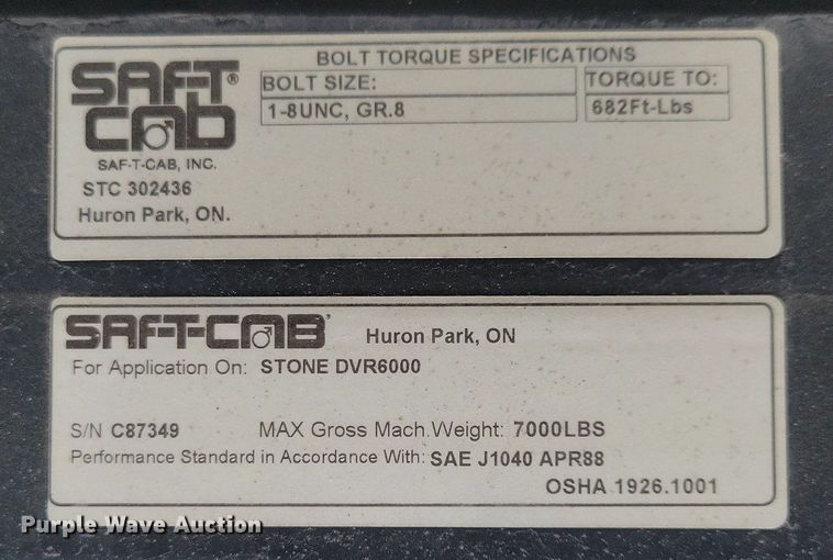 image for item KW9493 2009 Stone PDB43  single drum roller