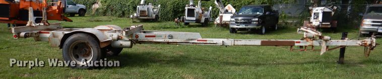 image for item KW9510 1992 Butler EW2850  pole trailer