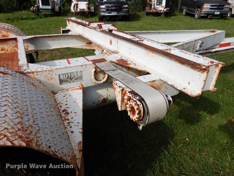 image for item KW9510 1992 Butler EW2850  pole trailer