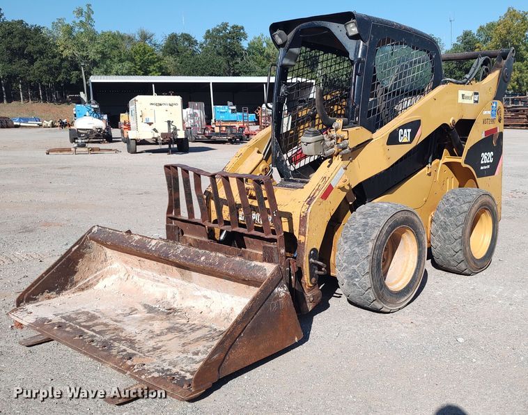 image for item LK9871 2009 Caterpillar 262C  skid steer loader